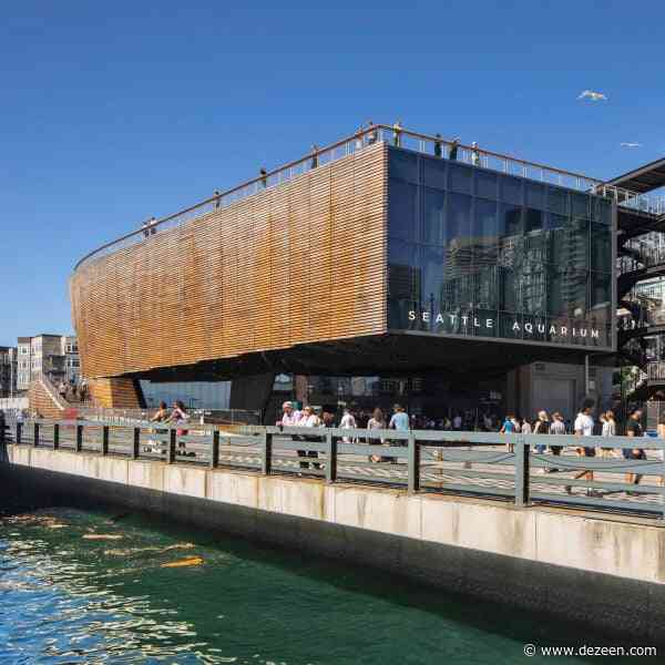 LMN Architects and Field Operations open aquarium extension and park in Seattle