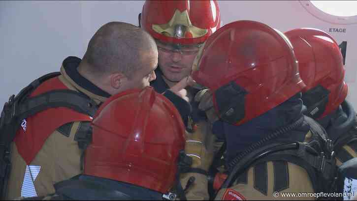 Almere - Wraakzuchtige ex steekt theater in brand tijdens rampenoefening