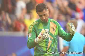 Openlijke vraagtekens bij Koen Casteels na doelpunt van Frankrijk