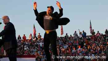 Elon Musk: Tesla-Chef hat Donald Trump 75 Millionen Dollar gespendet