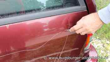 Unbekannter zerkratzt Auto in Neusäßer Tiefgarage