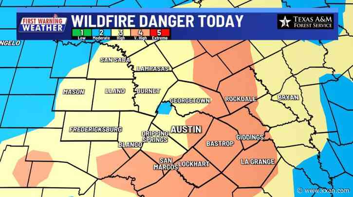 Cooler air blows in with gusty northeast winds