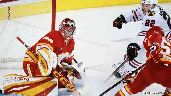 Goaltender Wolf having a howl of a time for Flames