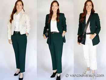 Makeover: How to style a tailored suit 3 different ways