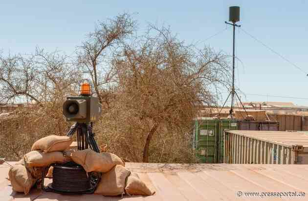 Material kommt an: Letztes Radarsystem zum Feldlagerschutz termingerecht übergeben