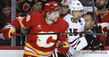 Unbeaten Flames edge Blackhawks 3-1 Tuesday night