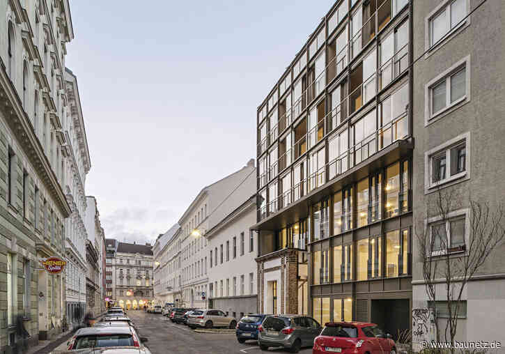 Fachwerk unter Stahl und Glas
 - Stadthaus in Wien von feld72 Architekten