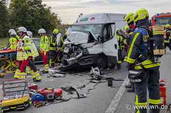 Schwerer Unfall auf A1: Vier Personen verletzt