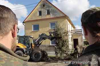 Bayerische Pioniere helfen nach Hochwasser in Schlesien