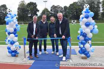 Kunstrasenplatz in Höxter-Albaxen offiziell eröffnet