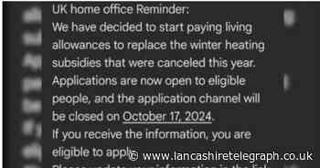 Warning over winter heating payment scam text being sent to pensioners