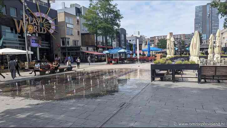 Almere - Almere zet vier fonteinen tijdelijk stil om kosten te besparen