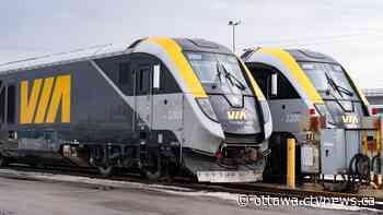 VIA Rail warns of delays on Quebec City-Ottawa-Toronto corridor due to speed restrictions