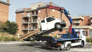 Colle degli Abeti, rimosso dopo sei mesi il furgone abbandonato