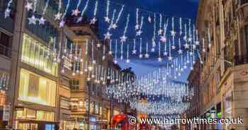 The exact date Oxford Street's Christmas lights will be turned on