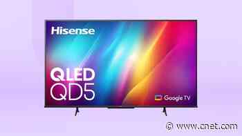 Today Only: Score $150 Off a 55-Inch Hisense QLED TV