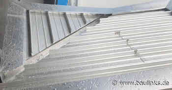 Kalzip Stehpfalzdach auf Widerstandsfähigkeit im Falle eines Hurricanes geprüft