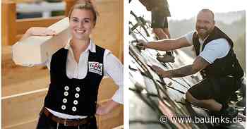 Neue Botschafter für die Dach+Holz 2026: Theresa Damm und Dominik Nöcker