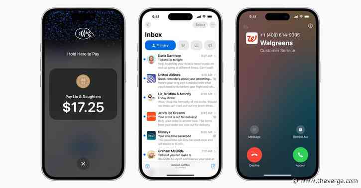 Apple’s new feature lets brands put their stamp on emails and calls to your iPhone