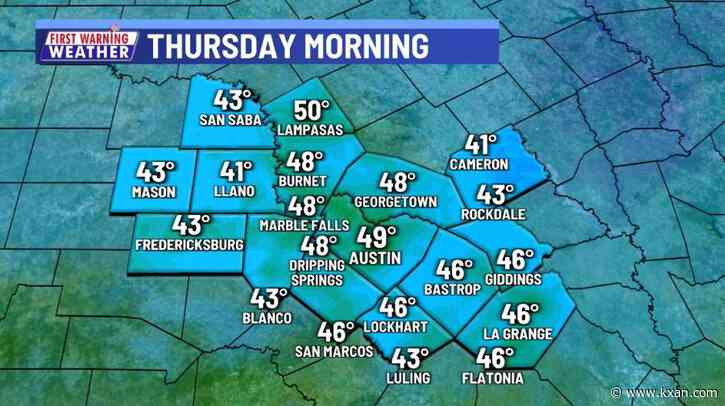 Tonight will be our coldest night since April