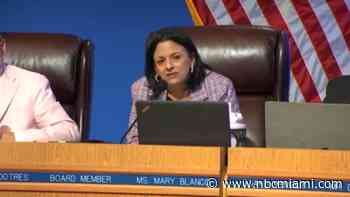 Teachers allege Miami-Dade School Board member breaking electioneering rules