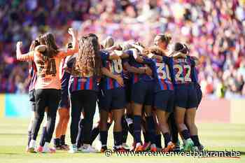 Barcelona legt er negen in het mandje van Hammarby in Champions League vrouwen