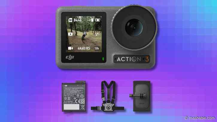 Take $90 off the DJI Osmo Action 3 camera and get the shot on every adventure