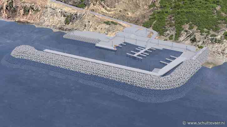 Ballast Nedam bouwt nieuwe haven Saba