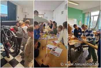 Leerlingen Vrije Basisschool De Cocon beleven leerrijke Wetenschap- en Techniekdag