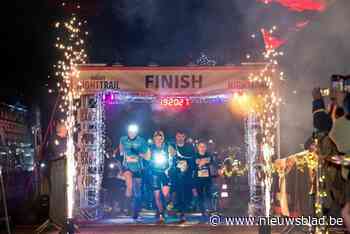 Halloween Night Trail loopt door bossen aan camping Floreal