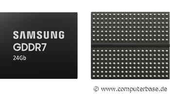 24-Gbit-GDDR7 mit über 40 Gbps: Samsung bringt Next-Gen-(AI)-Grafikspeicher für 2025 auf den Weg