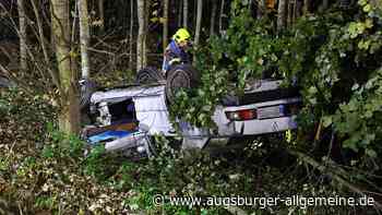 Hubschrauber im Einsatz nach schwerem Unfall
