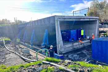 Dit weekend geen treinverkeer tussen Brugge en Knokke-Heist door nieuwe fietstunnel