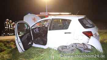 Kreuzungs-Crash bei Rattenkirchen fordert zwei Verletzte