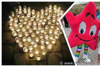 Honderden kaarsjes voor jongen (9) die overleed na tragisch ongeval: “Onze Ruben kijkt hier met glinsterende ogen naar, waar hij ook is”