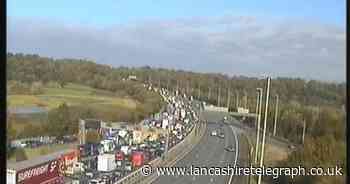 Lanes open again on M6 after wooden pallets shed on carriageway