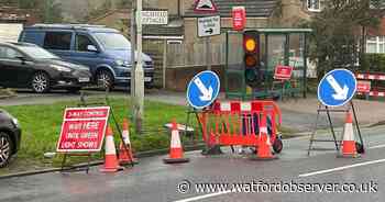 Bus stop chaos after roadworks set up without permission