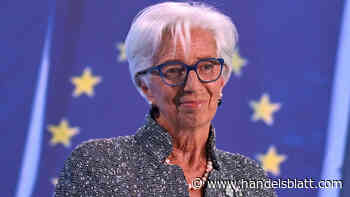 +++ Newsblog +++: Jetzt live: So erklärt EZB-Präsidentin Lagarde die Zinsentscheidung