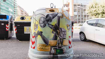 A Corviale le campane del vetro diventano arte per rigenerare il quartiere