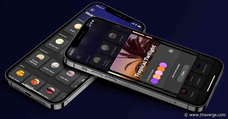 Philips’ Hue app now lets you edit lighting effects