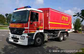 FW Dinslaken: Unterstützung für die Feuerwehr Hünxe