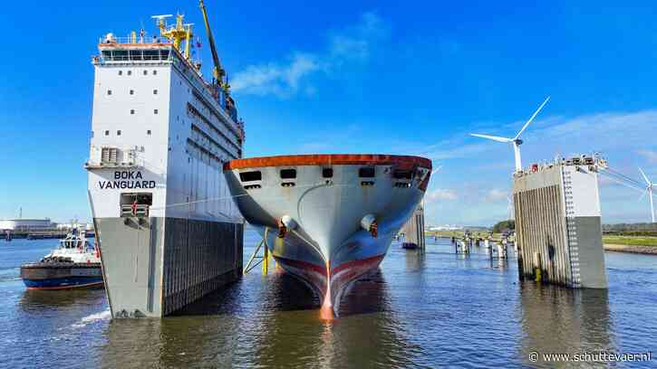 Scheepsspotters kunnen paar dagen extra genieten van Boka Vanguard en Fremantle Highway
