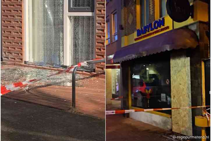 Cameratoezicht ingesteld na explosies in de Nieuwstraat en Marseillehaven in Purmerend
