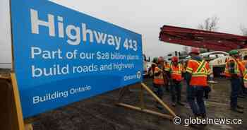 Ontario to speed up environmental assessments, property acquisitions for Highway 413