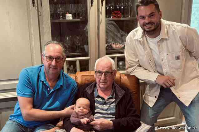 Vier generaties bij de familie Vandervelde