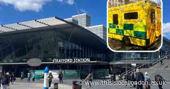 Man rushed to hospital after welfare incident at busy train station