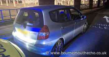 Police stop young driver seen ‘swerving and throwing cigarette’