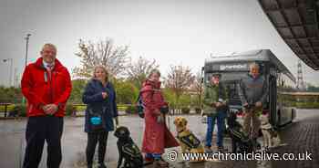 Go North East partners with Guide Dogs to offer free bus travel to volunteers