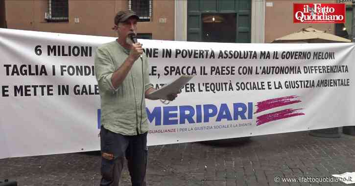 “Una manovra inadeguata, che aumenterà povertà e disuguaglianze”: la protesta della Rete dei numeri pari insieme alle opposizioni