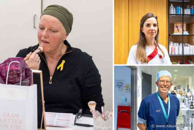 “Door er beter uit te zien, ga je je ook wat beter voelen”: wij volgden een beauty-sessie in het UZA op Dag tegen Kanker